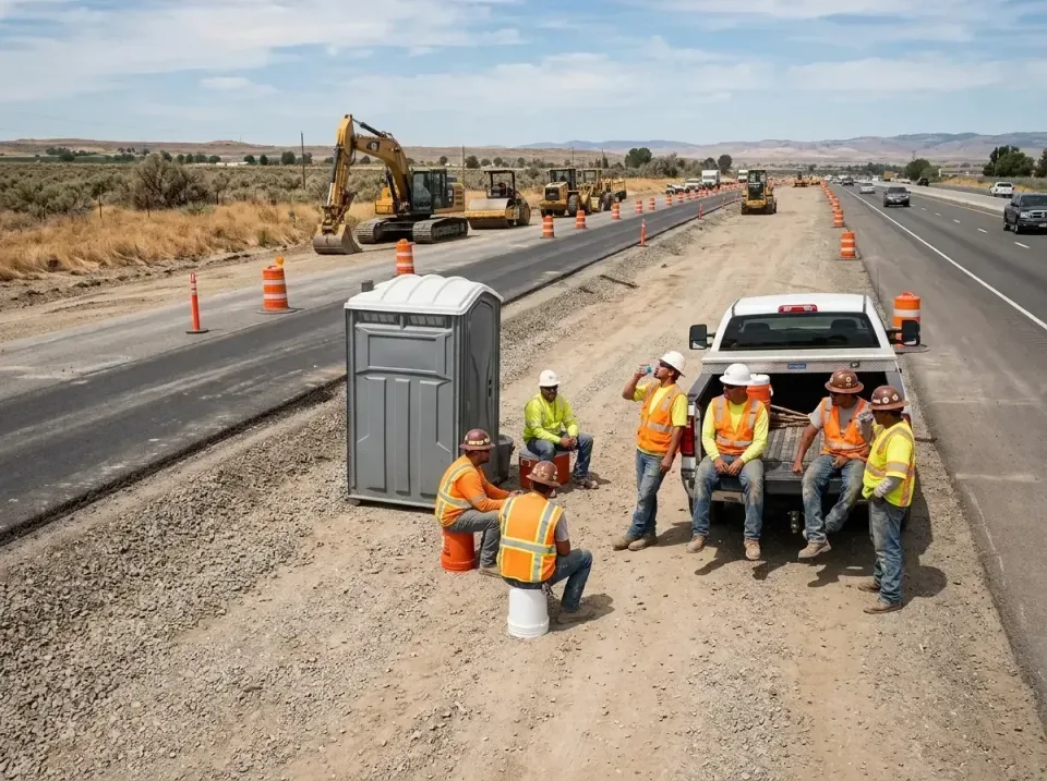 highway-road-construction-crew-007 — frequently asked questions, Porta Potty and Restroom Rentals in Lenexa, KS